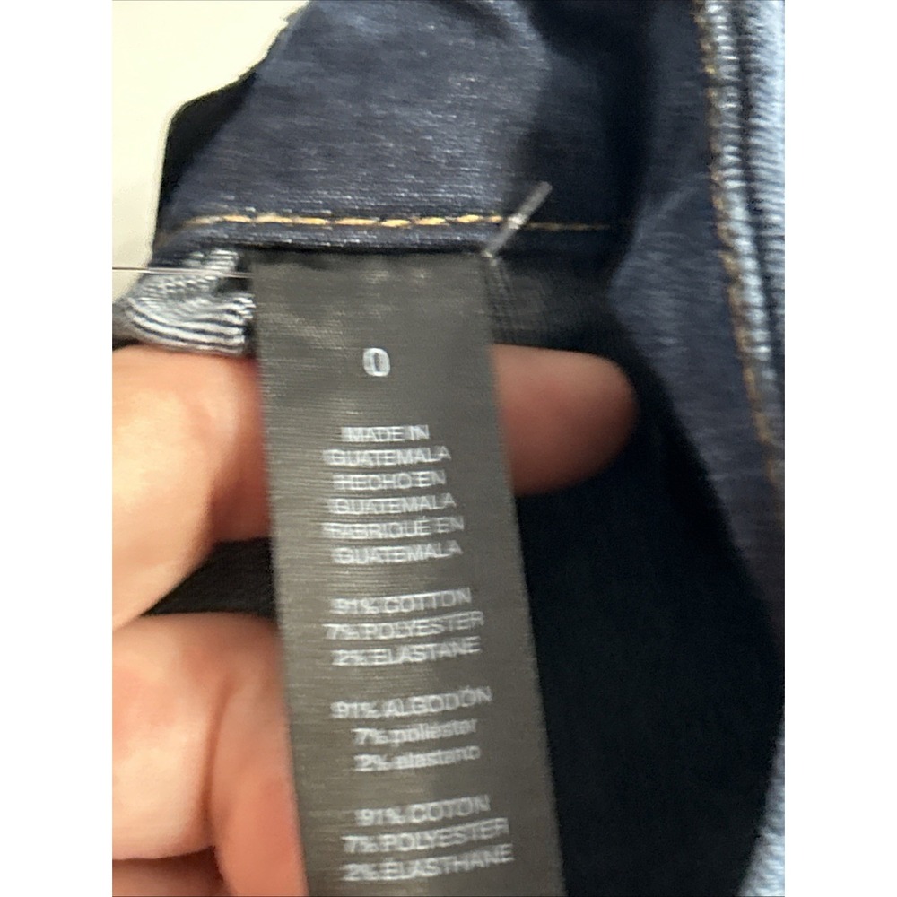 NWT Chicos The So Lifting Crop Cropped Jeans Sz 4 Chicos 0‎ Dark Wash New $89 - Picture 7 of 8